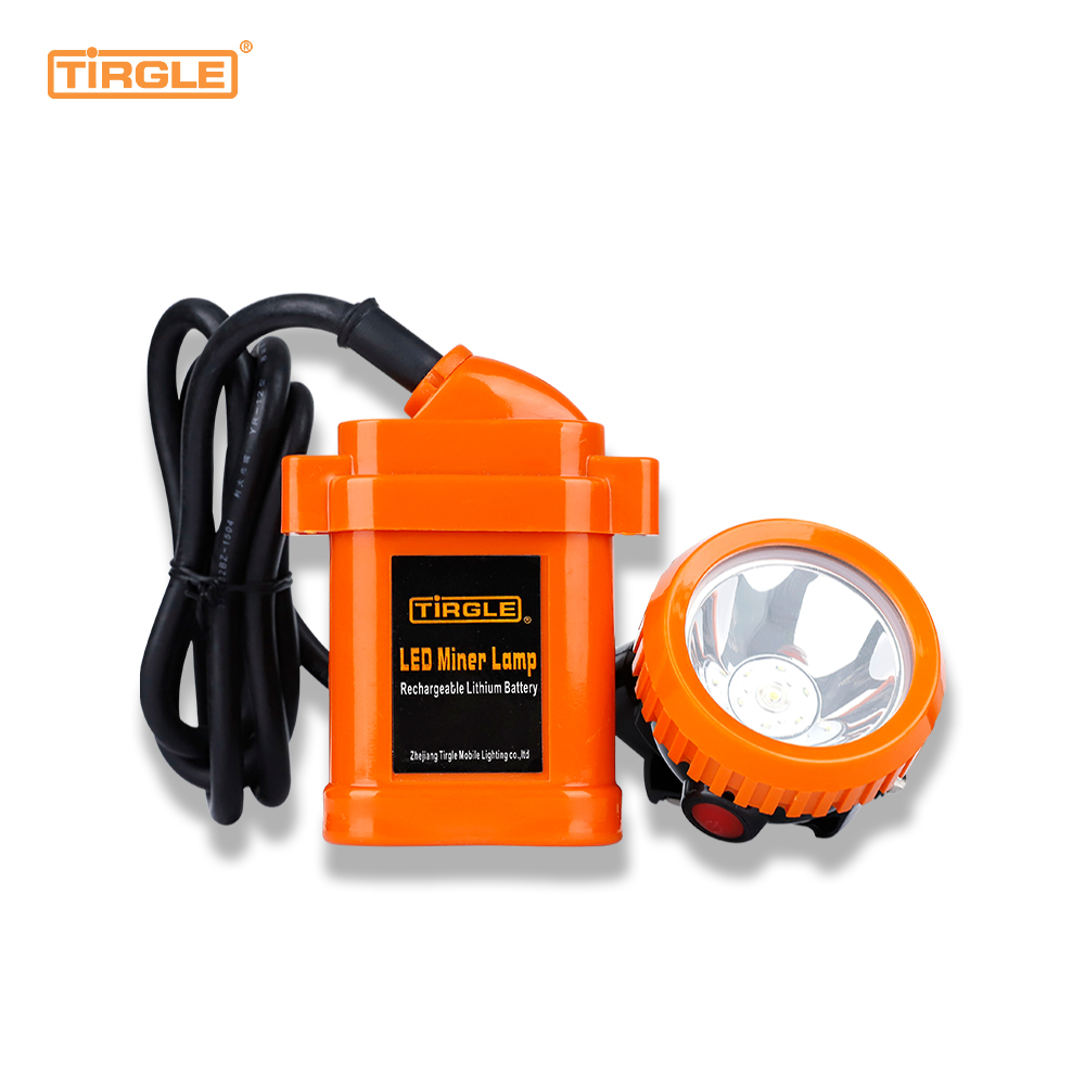 TL-103 1LED3W Wiederaufladbare elektrische Minenlampe mit einteiligem Gehäuse und Handscheinwerfer