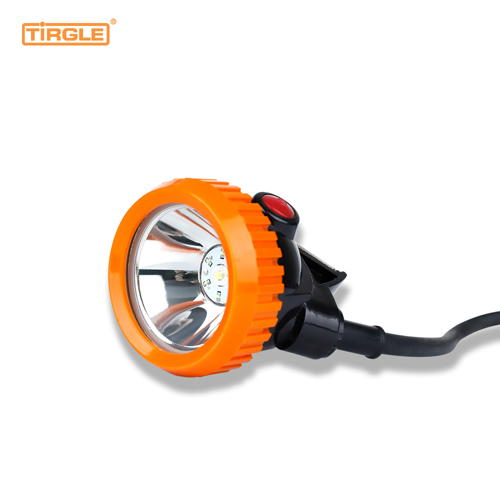 TL-103 1LED3W Wiederaufladbare elektrische Minenlampe mit einteiligem Gehäuse und Handscheinwerfer