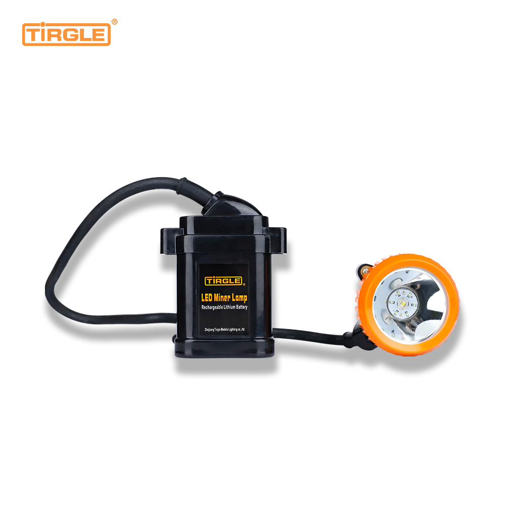 TL-103 1LED3W Wiederaufladbare elektrische Minenlampe mit einteiligem Gehäuse und Handscheinwerfer