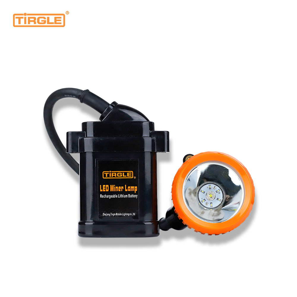 TL-103 1LED3W Wiederaufladbare elektrische Minenlampe mit einteiligem Gehäuse und Handscheinwerfer