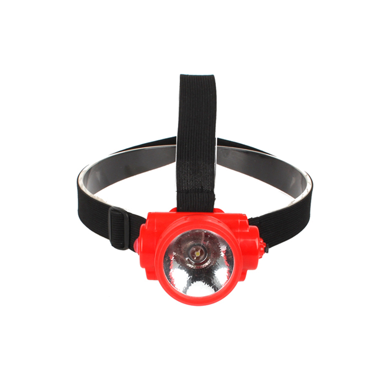 TL-01 1LED1W wiederaufladbare Lithium-Batterie-Scheinwerfer mit spiralförmigem Ring und Druckknopfschalter für den Einsatz im Freien